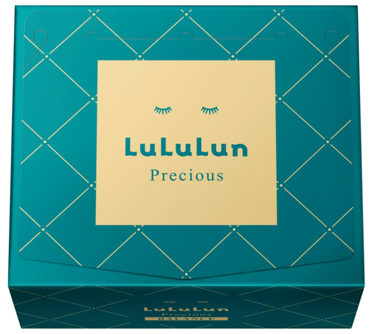 LuLuLun Precious Pack GREEN 32 Sheets Sheet Mask Face Mask Plumpness Hydration Japan