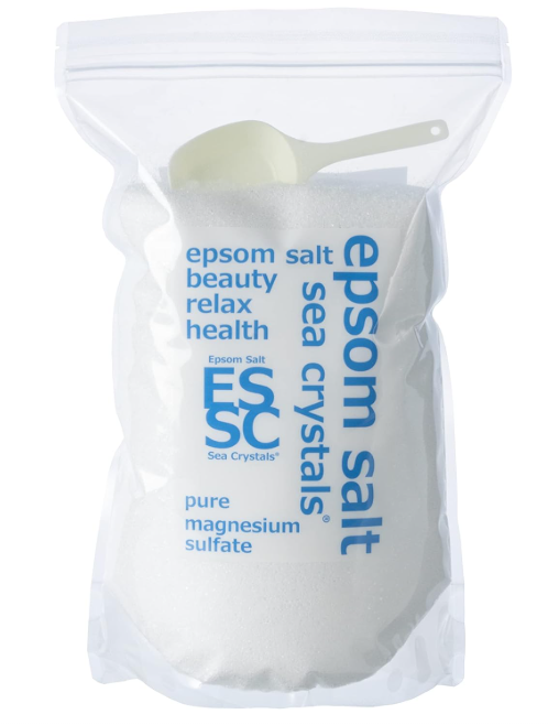 Epsom Salt Sea Crystals Pure Magnesium Sulfate Bath Salts 2.2kg Japan #1 Best Seller