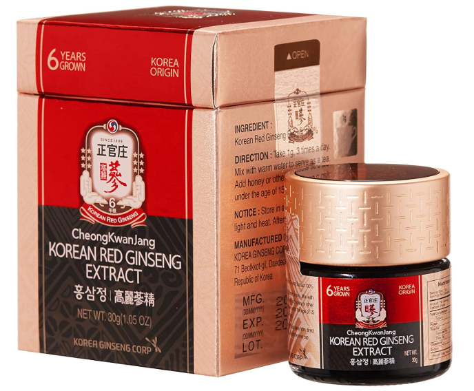 Jeongganjang Korean Red Ginseng Extract 6-Year Root 30g