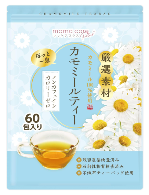 MamaCare Plus German Chamomile Tea 60 Packets Made in Japan