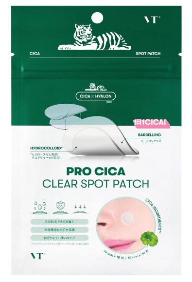 VT COSMETICS Pro CICA Clear Spot Patch 3 Types Sensitive Skin