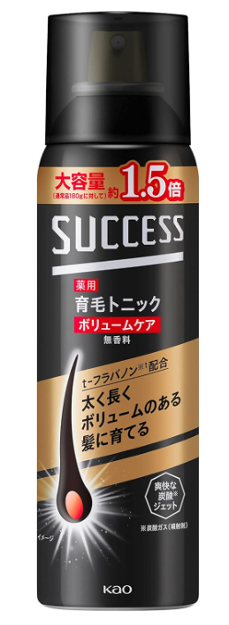 Success Hair Growth Tonic Volume Care Unscented 280g Aerosol Quasi-Drug Japan