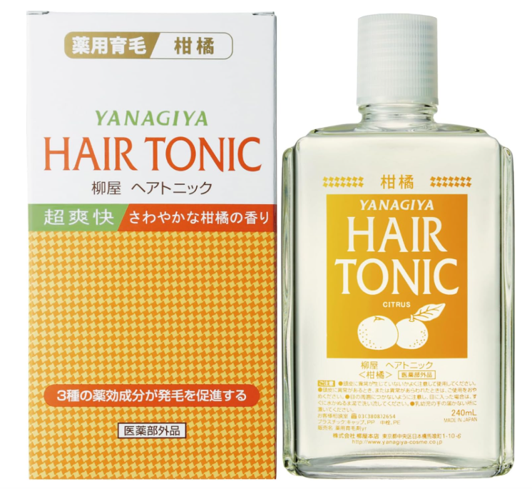 Yanagiya Hair Tonic Citrus 240ml Quasi-Drug Japan