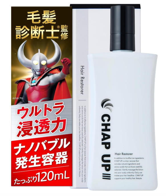 Chap Up Medicated Hair Growth Tonic 120ml Japan